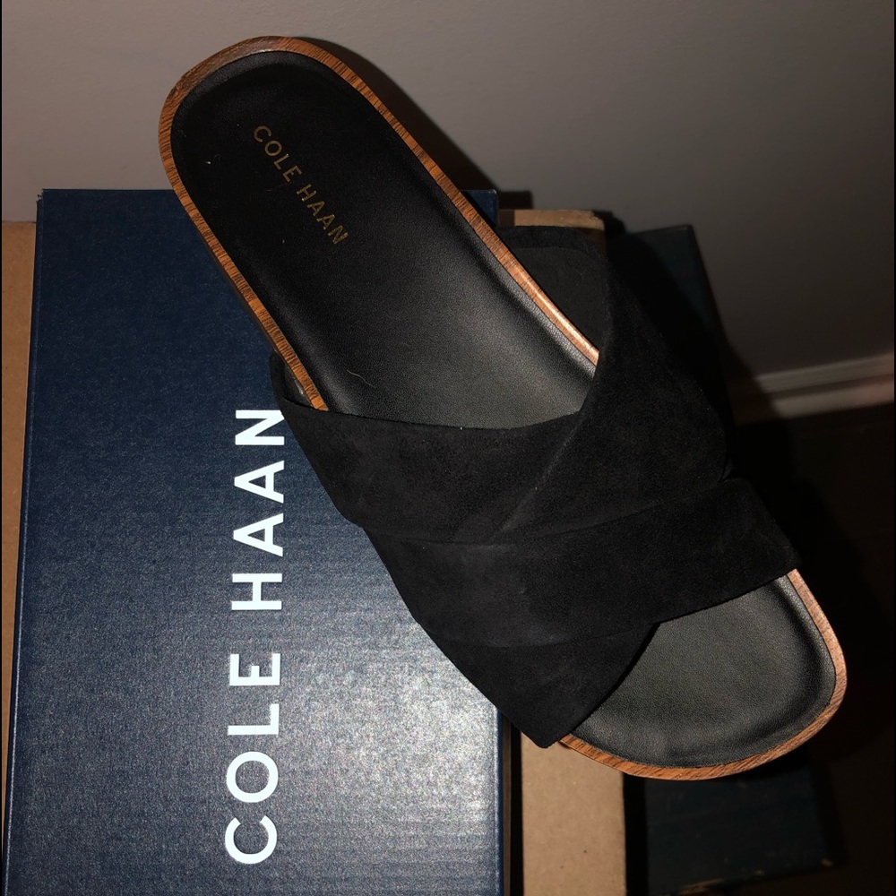 TWO PAIR of summer sandals.